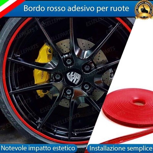 Profilo ruote rosso - profilo, bordo