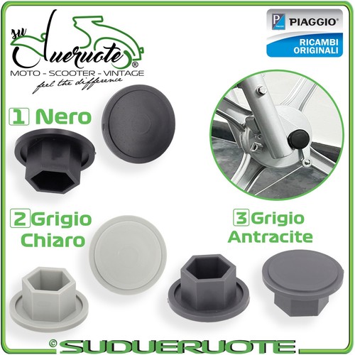 Tappo forcella dado ruota - tappo,